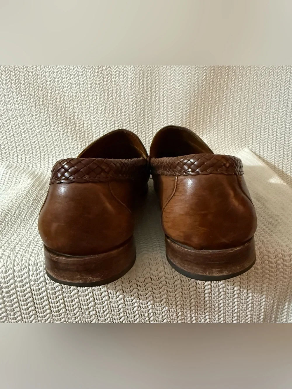 Allen Edmonds Brown Leather Derby Dress Shoe Men’s Size 93E